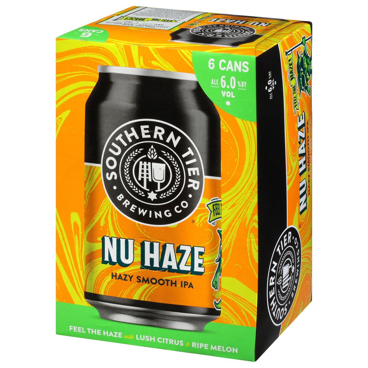 slide 3 of 9, Southern Tier Brewing Co. Hazy Smooth IPA Nu Haze Beer 6 ea, 6 ct