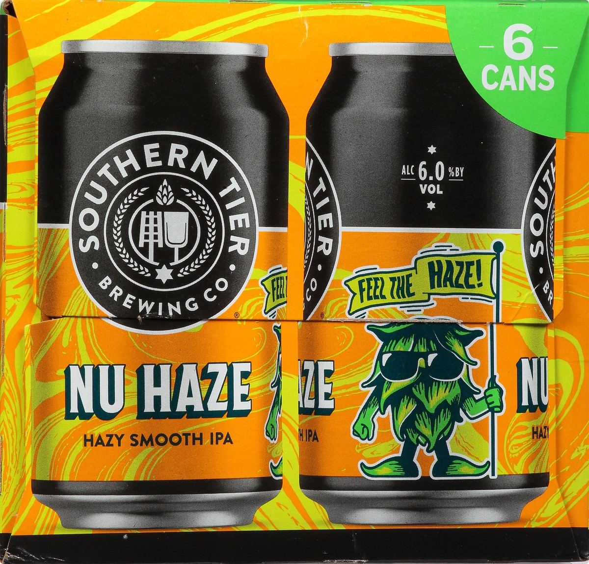 slide 4 of 9, Southern Tier Brewing Co. Hazy Smooth IPA Nu Haze Beer 6 ea, 6 ct