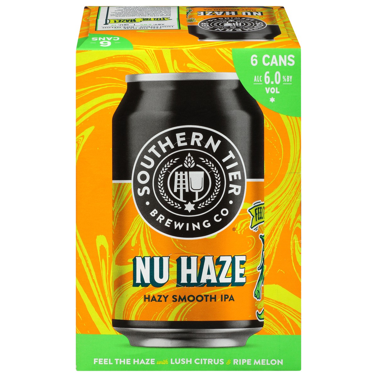 slide 1 of 9, Southern Tier Brewing Co. Hazy Smooth IPA Nu Haze Beer 6 ea, 6 ct