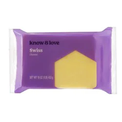 know & love Swiss Cheese Chunk 16 Ounces