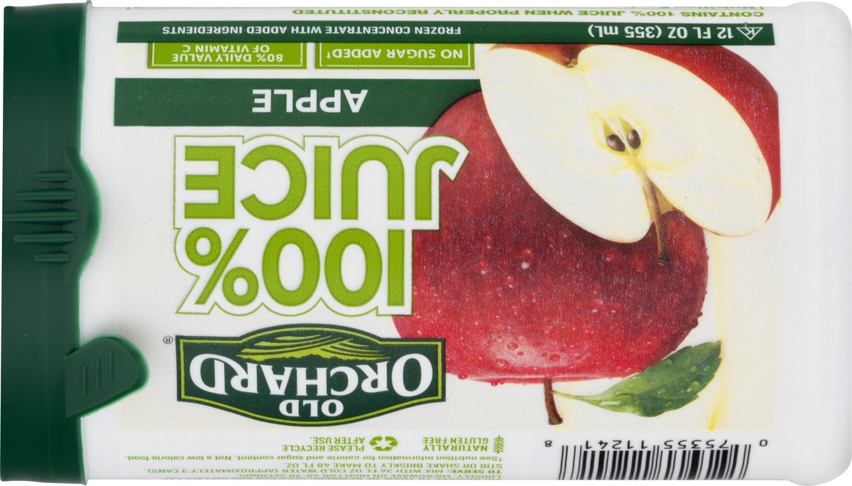 slide 7 of 9, Old Orchard Apple 100% Juice 12 oz, 12 oz