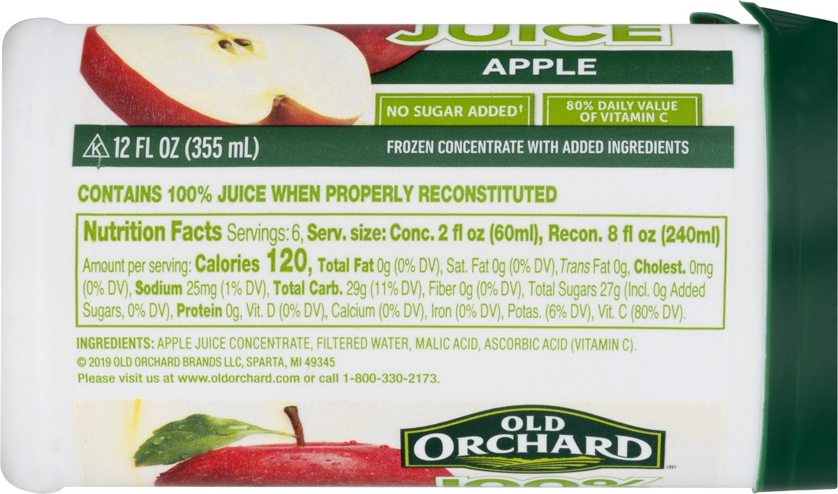 slide 5 of 9, Old Orchard Apple 100% Juice 12 oz, 12 oz