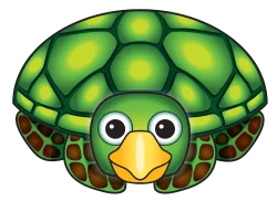 X Kites Microkite Seacreature Kite - Sea Turtle