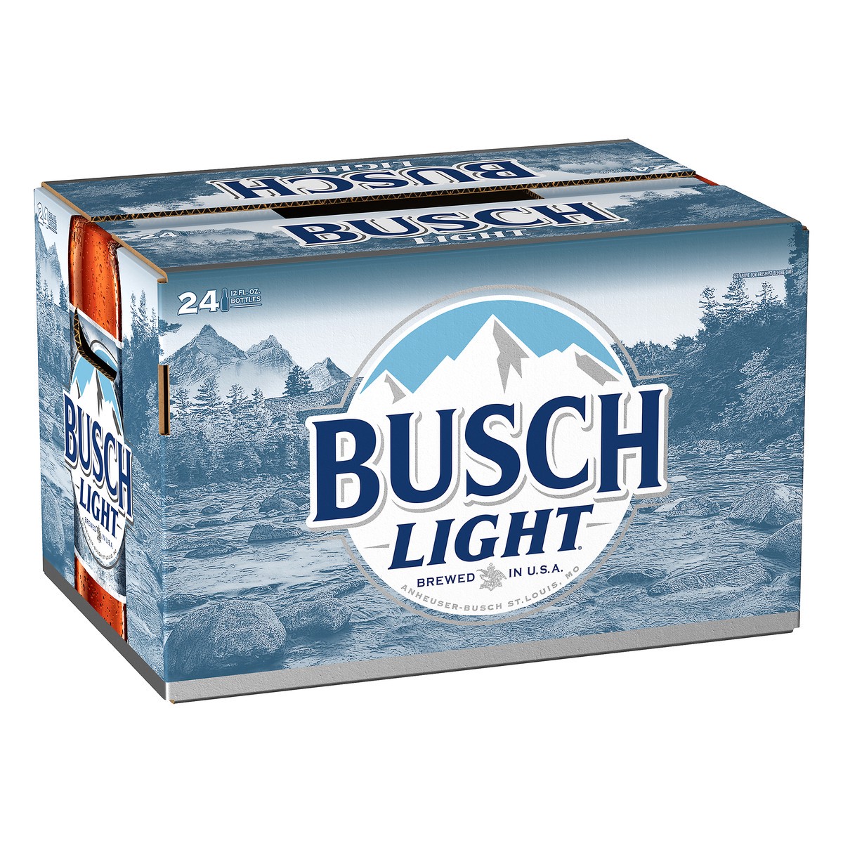 slide 7 of 8, Busch Light Beer, 24 Pack 12 fl. oz. Bottles, 288 fl oz