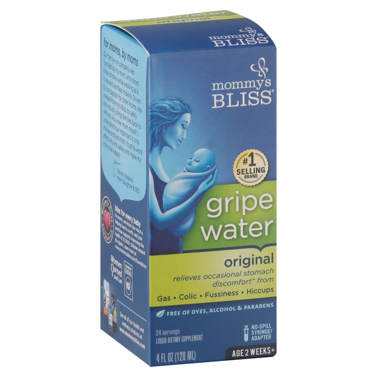slide 6 of 9, Mommy's Bliss Age 2 Weeks+ Baby Original Gripe Water 4 fl oz, 4 oz
