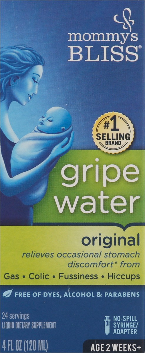 slide 4 of 9, Mommy's Bliss Age 2 Weeks+ Baby Original Gripe Water 4 fl oz, 4 oz