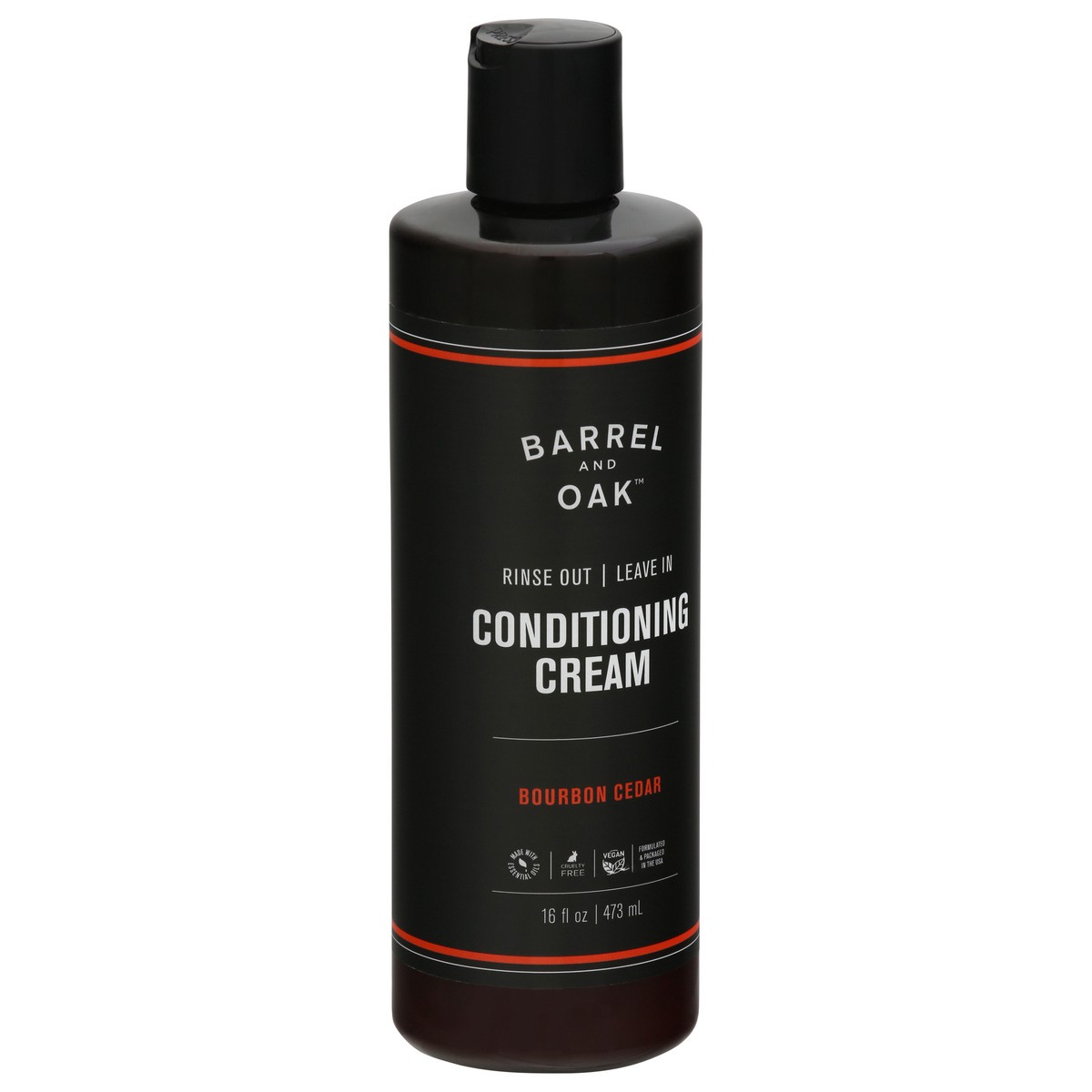 slide 4 of 9, Barrel And Oak Bourbon Cedar Conditioning Cream 16 fl oz Bottle, 16 fl oz