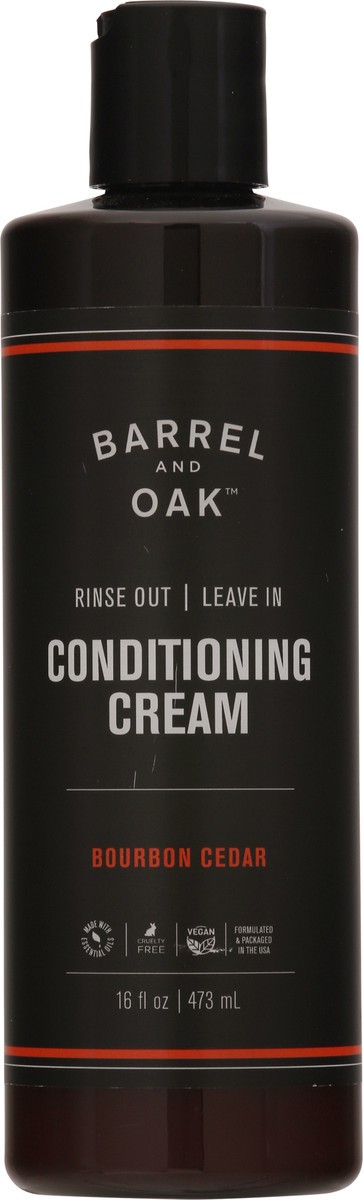 slide 3 of 9, Barrel And Oak Bourbon Cedar Conditioning Cream 16 fl oz Bottle, 16 fl oz