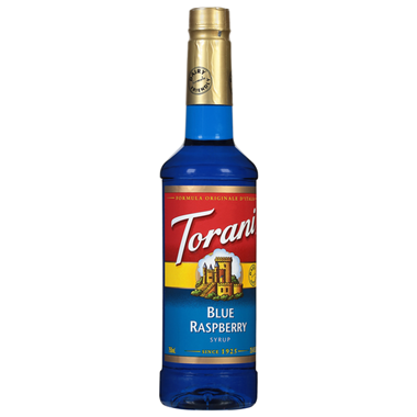 slide 1 of 1, Torani Blue Raspberry Syrup 25.4 fl oz, 25.4 fl oz