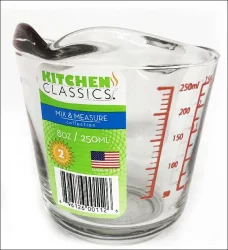 C- Bakeware Gla Kit Cls Gls Meausre Cup