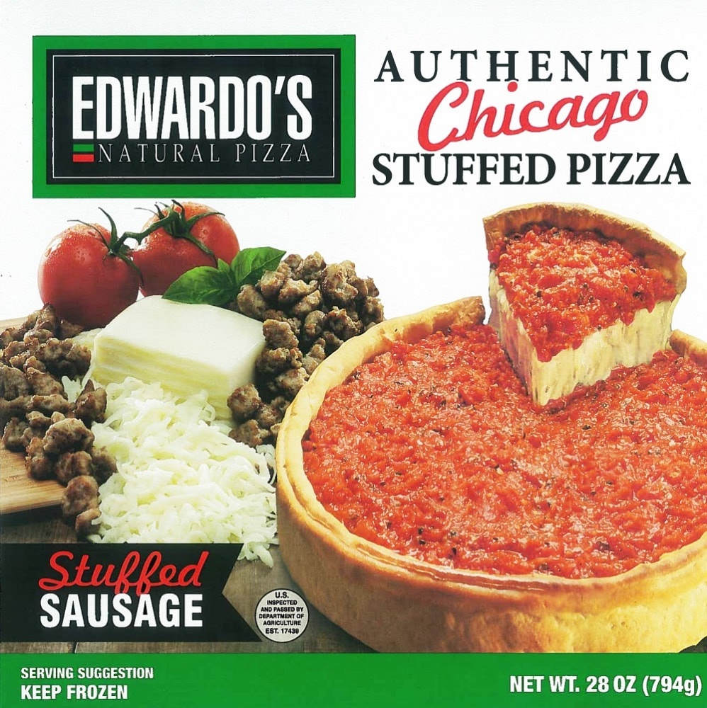 slide 1 of 1, Edwardo's Stuffed Sausage Authentic Chicago Pizza, 28 oz