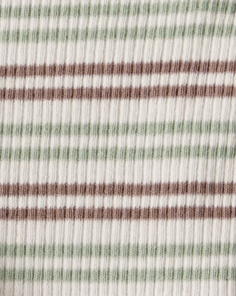 slide 4 of 4, Littleplanet Baby 2-Pack Organic Cotton Bodysuits Beavers Creek, Stripes 18M, 1 ct