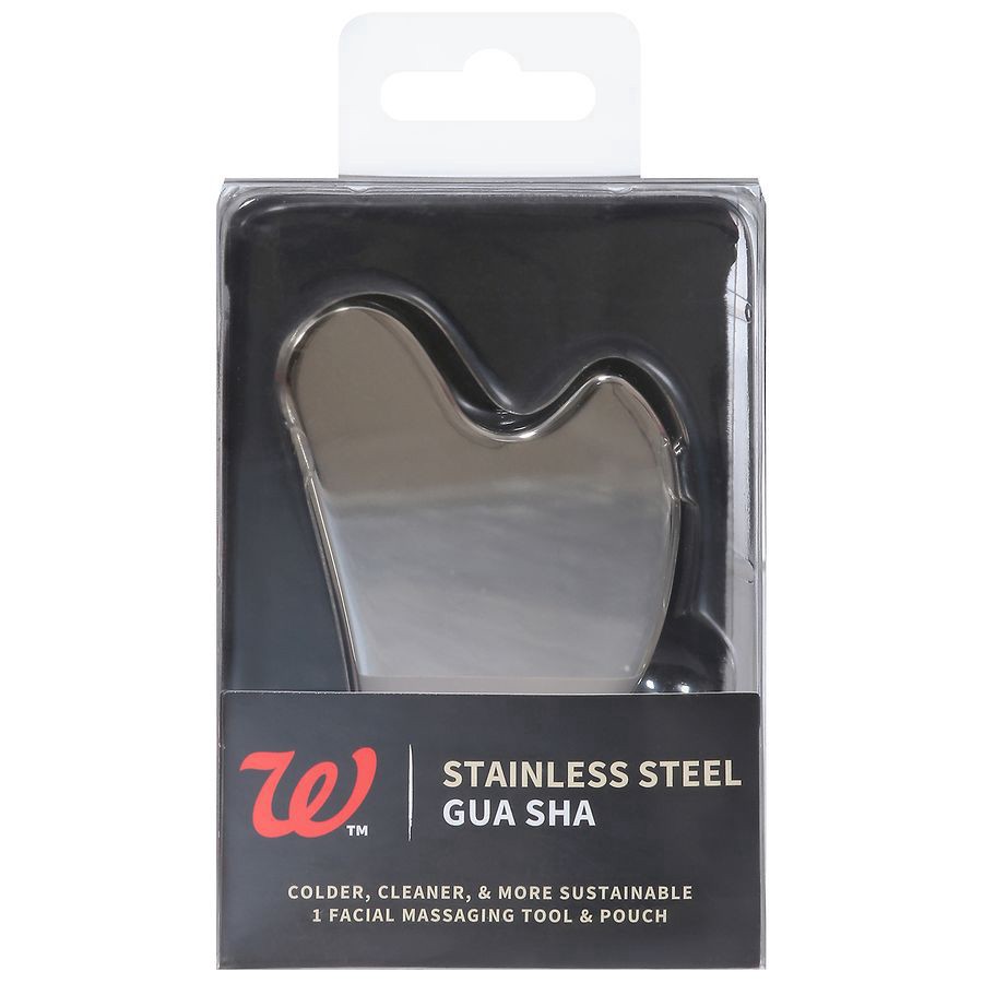slide 1 of 2, Walgreens Stainless Steel Gua Sha, 1 ct