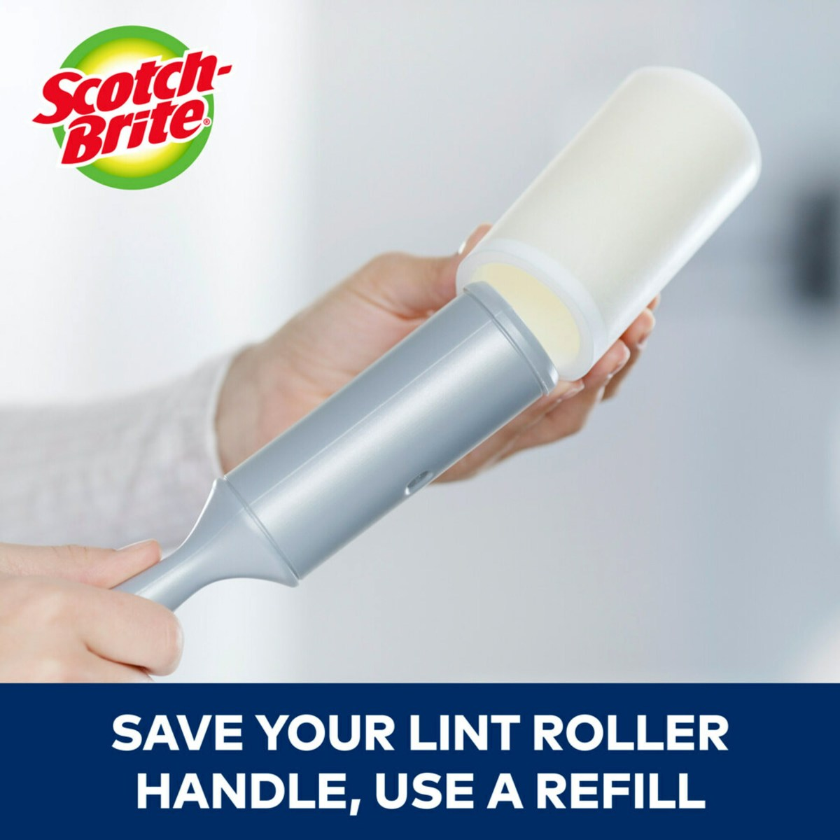slide 11 of 25, Scotch-Brite Extreme Clean Lint Roller Twin Pack, 2 ct