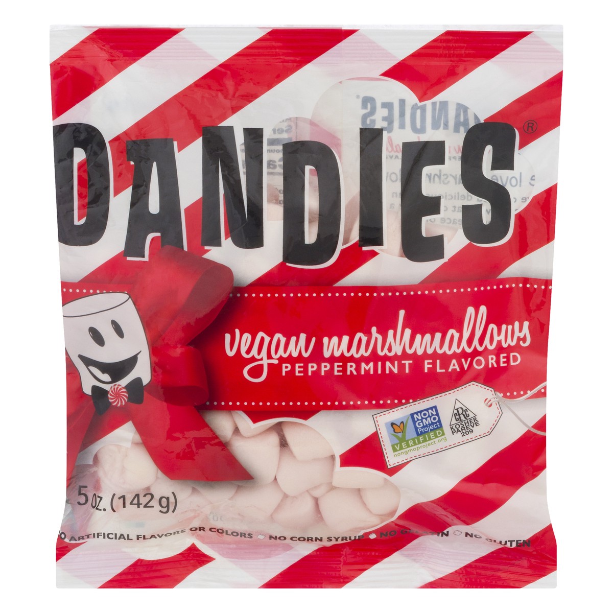 slide 1 of 10, Dandies Marshmallow Peppermint Mini, 5 oz