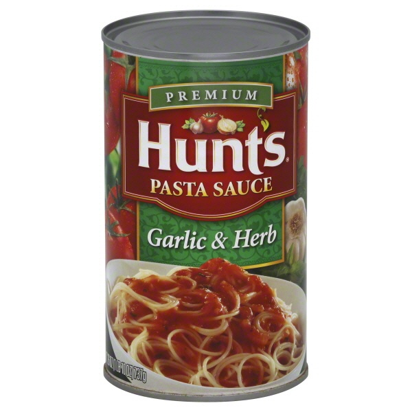 slide 1 of 1, Hunt's asta Sauce Garlic & Herb, 24 oz