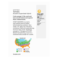 slide 4 of 5, Burpee Tomato Burpee's Supersteak Hybrid Seeds, 1 ct