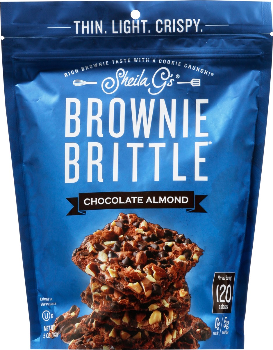 slide 12 of 13, Sheila G's Chocolate Almond Brownie Brittle 5 oz, 5 oz