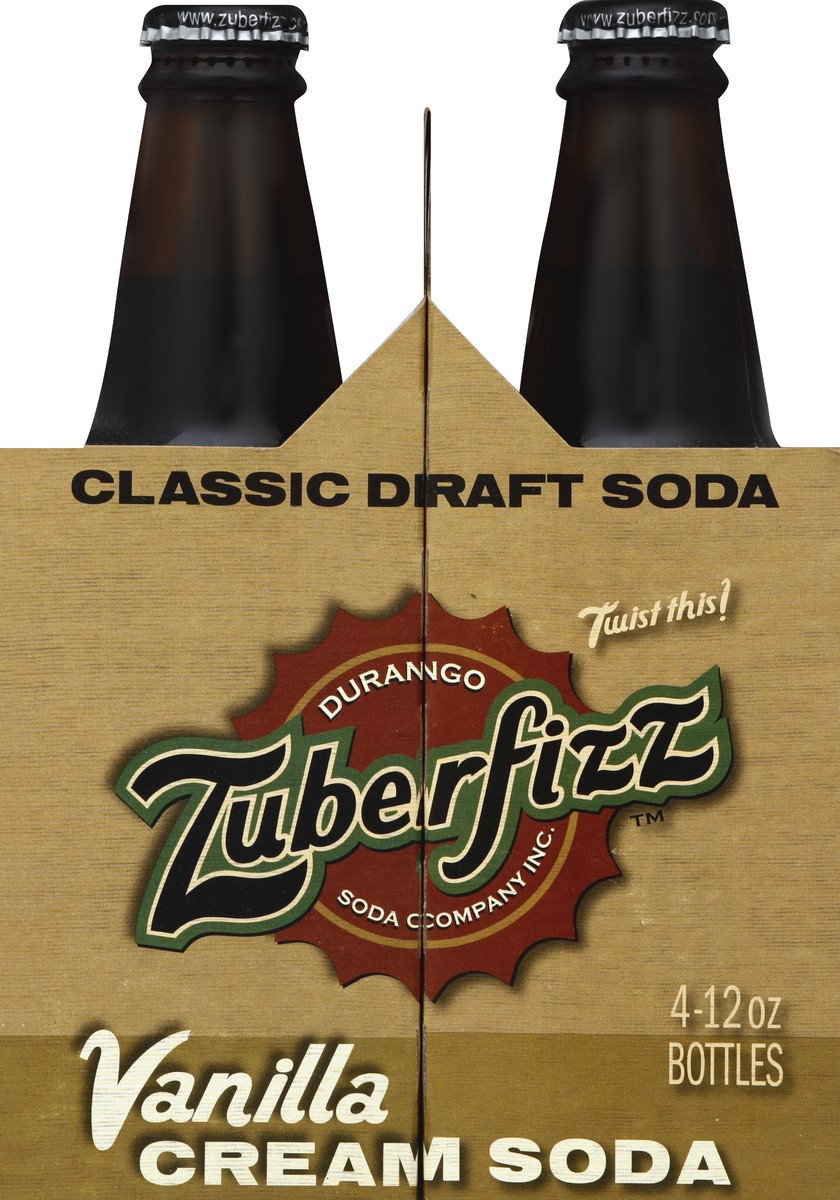 slide 3 of 4, Zuberfizz Vanilla Cream Soda, 48 fl oz