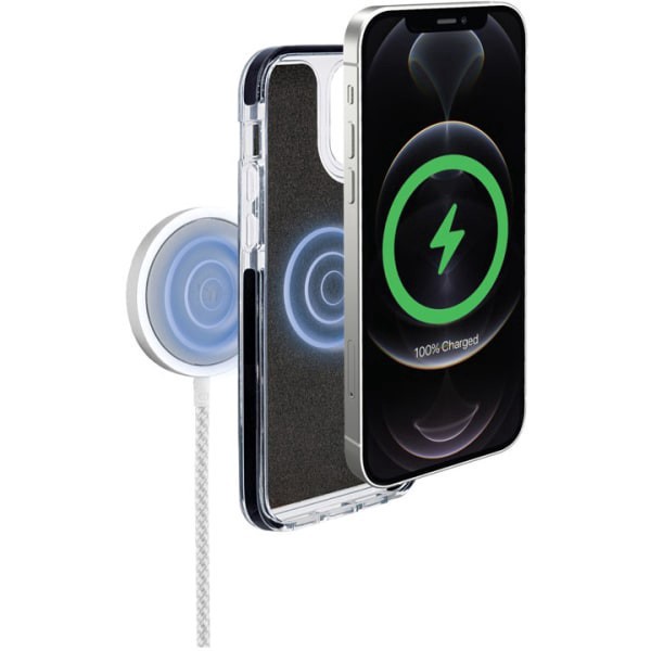 slide 2 of 4, iHome Magnetic Vegan Leather Velo Case For Iphone 12 Pro Max, Black, 2Ihpc0825B1L2, 1 ct