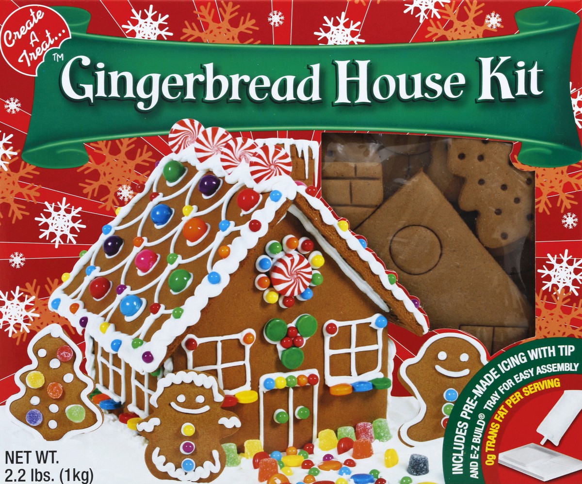 slide 3 of 4, Create A Treat Ez Gingerbread House Kit, 35 oz