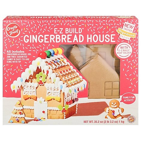 slide 1 of 4, Create A Treat Ez Gingerbread House Kit, 35 oz