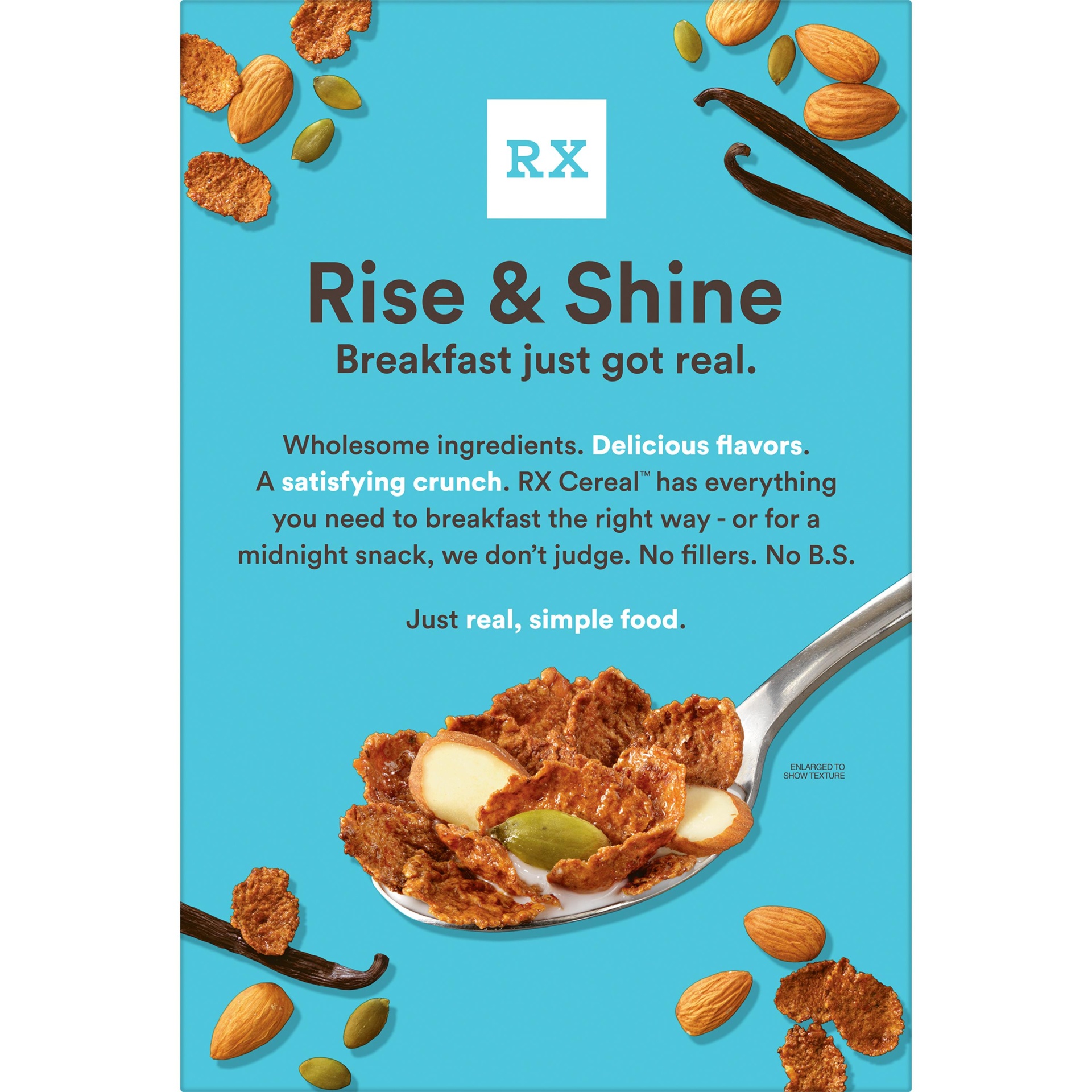 RXBAR RX Cereal, Breakfast Cereal, Vanilla Almond 12 oz Shipt
