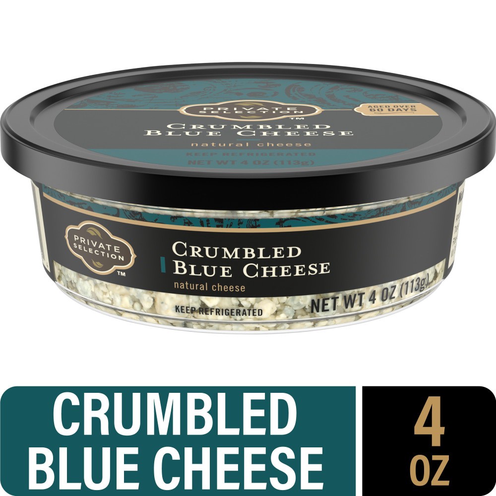 slide 1 of 4, Private Selection Crumbled Blue Cheese, 4 oz