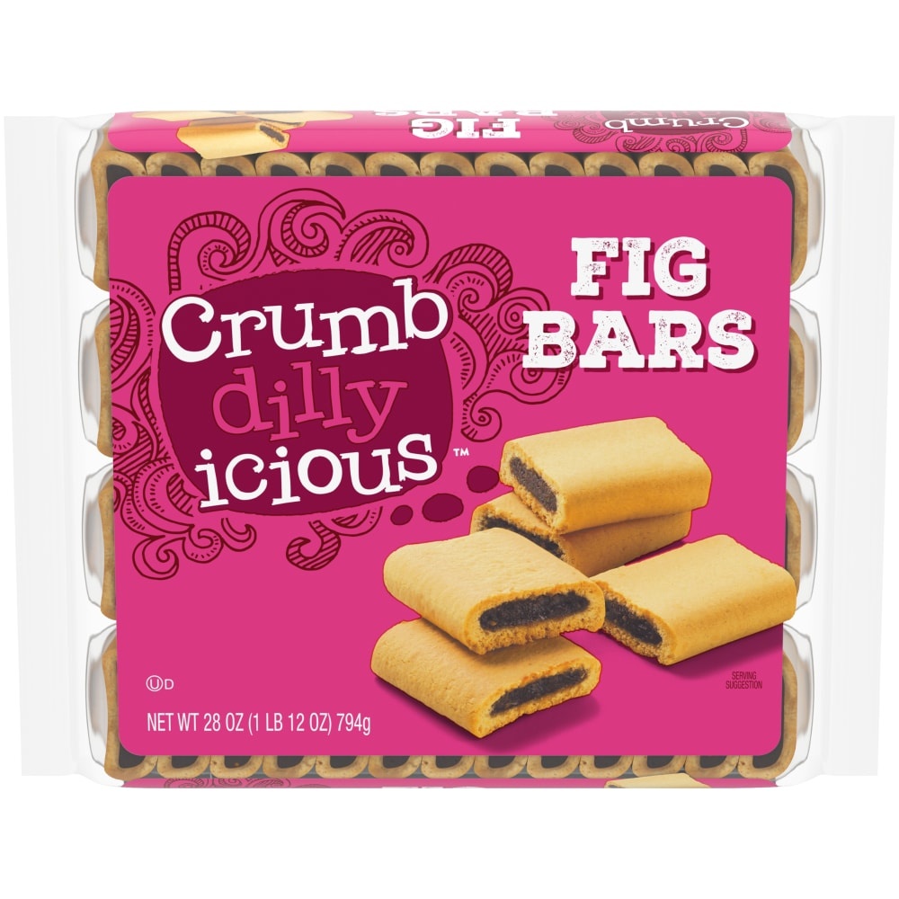 slide 1 of 1, Crumbdillyicious Fig Bars, 28 oz