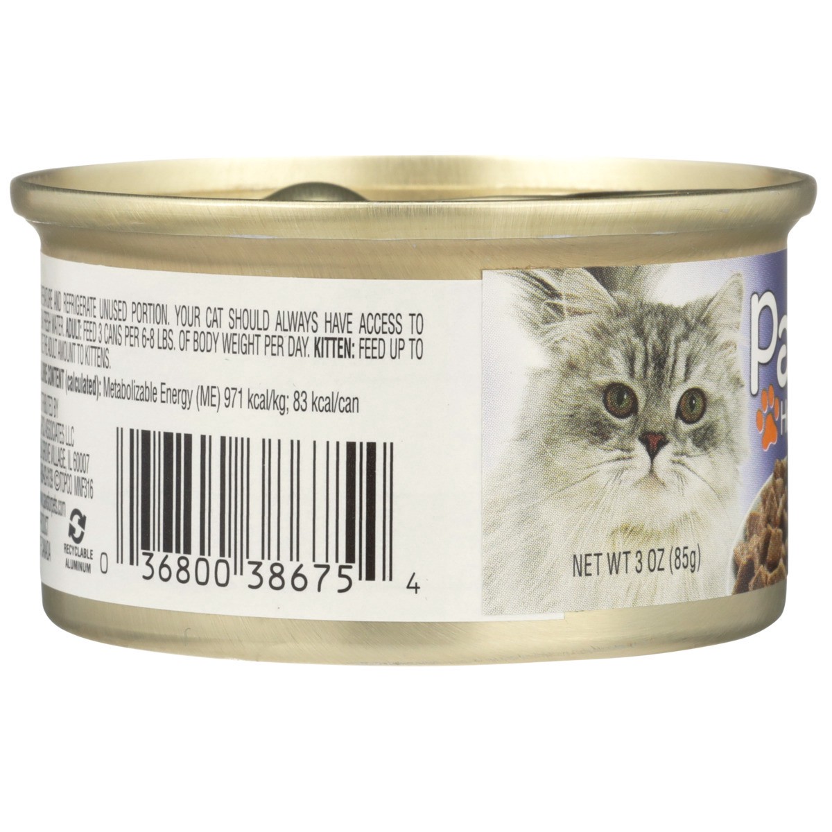 slide 10 of 12, Paws Happy Life Fish & Shrimp Dinner Flaked Cat Food, 3 oz