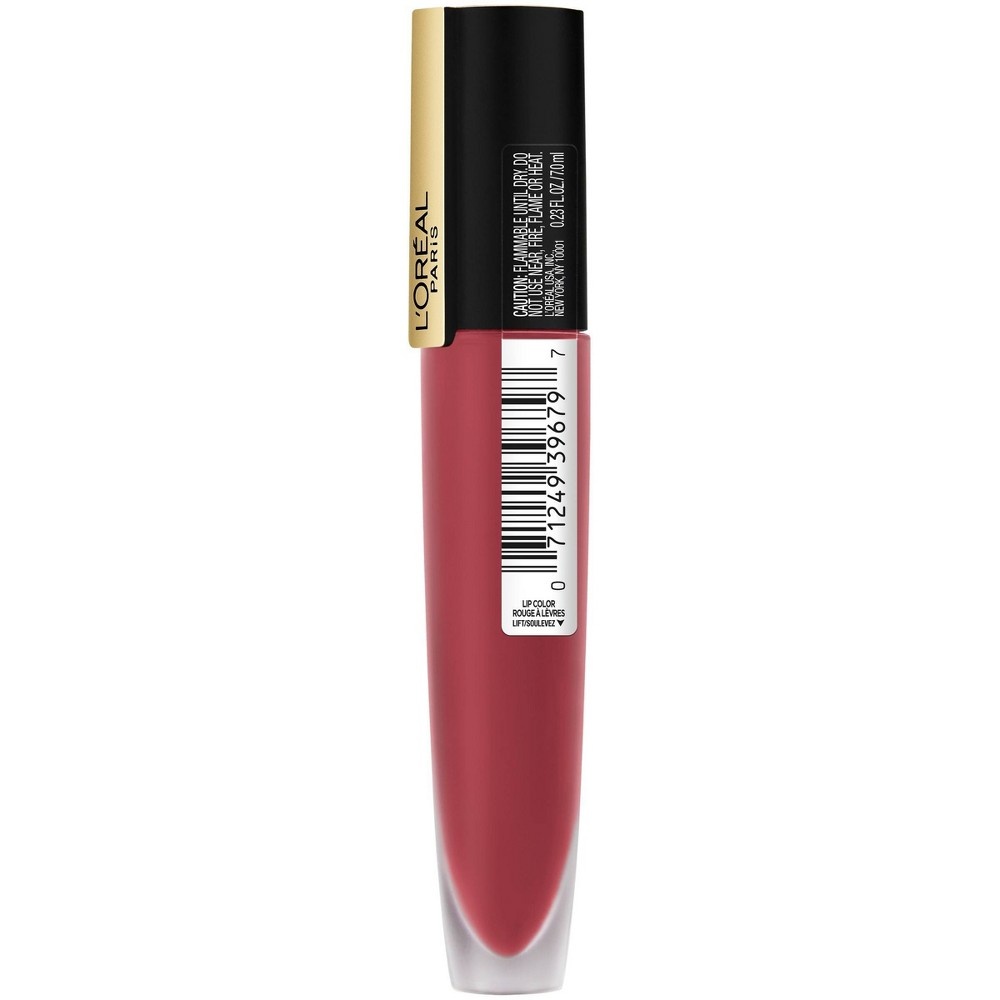 slide 2 of 5, L'Oréal Rouge Signature Lightweight Matte Colored Ink, I Choose, 0.23 oz