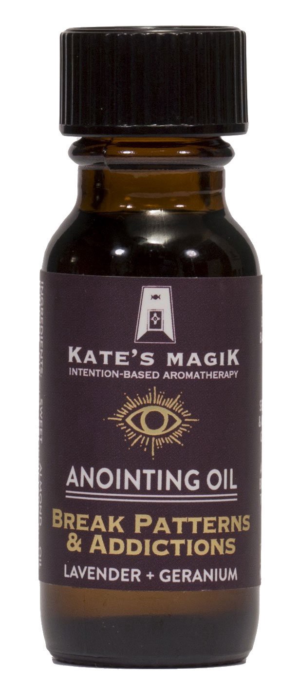 slide 1 of 1, Kate's Magik Break Patterns & Addictions Anointing Oil, 10 ml