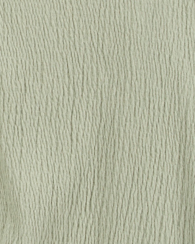 slide 2 of 2, Carter's Kid Gauze Long-Sleeve Button-Up Top - Green Green 5, 1 ct