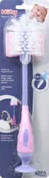 Nuby Natural Touch 2 in 1 Bottle & Nipple Brush 1 ea