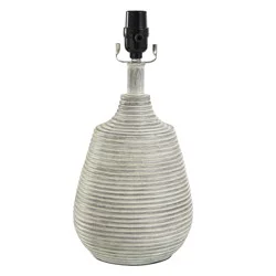 Stylecraft Wash Poly Table Lamp - Grey