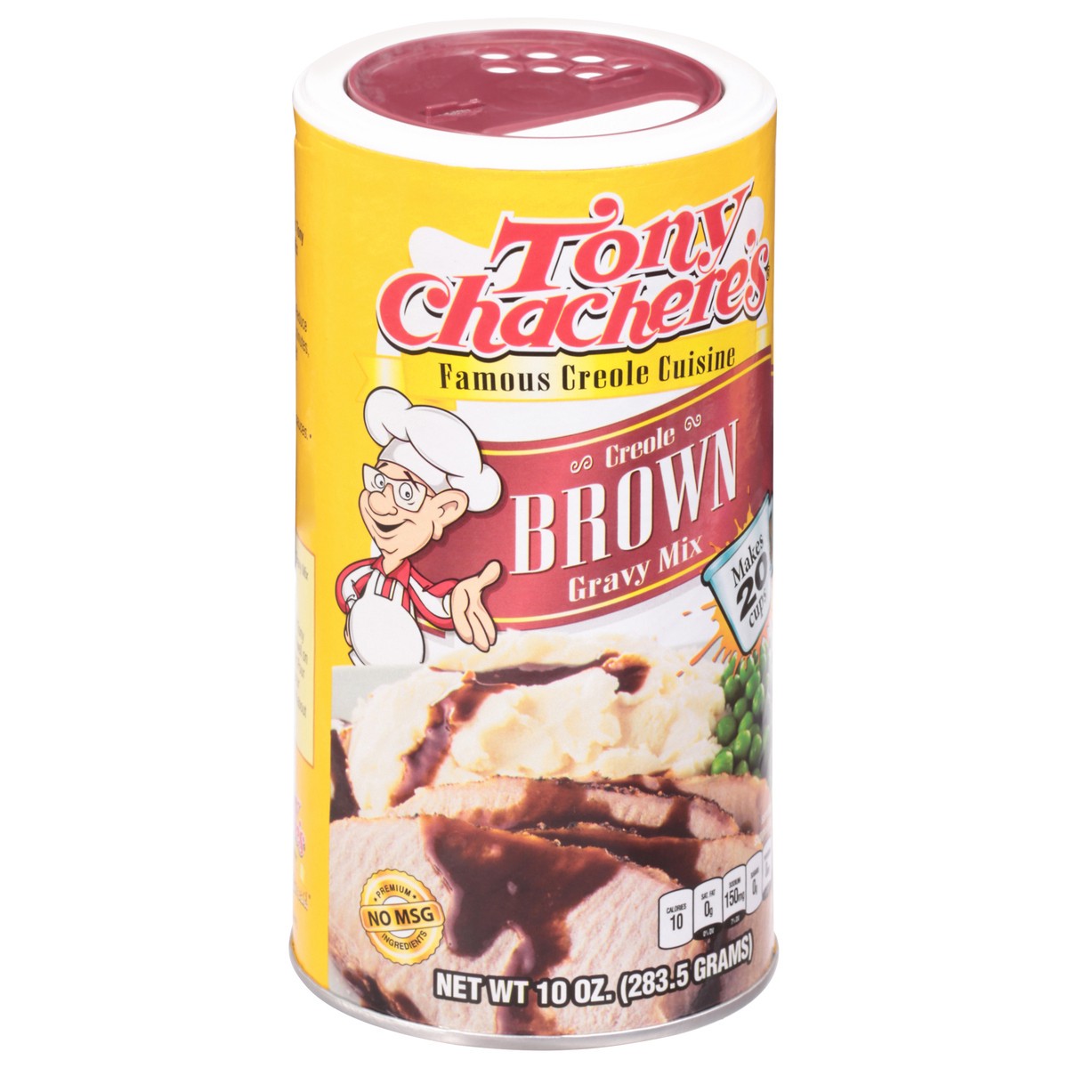 slide 2 of 9, Tony Chachere's Creole Brown Gravy Mix 10 oz, 10 oz