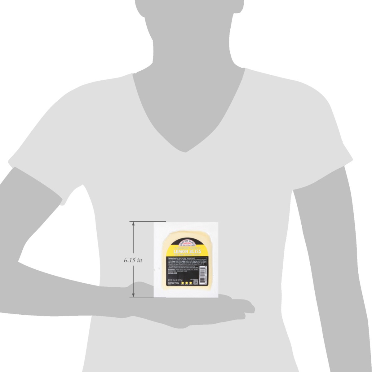 slide 4 of 14, Yancey's Fancy New York Cheddar Lemon Bliss Cheese 7.6 oz, 7.6 oz