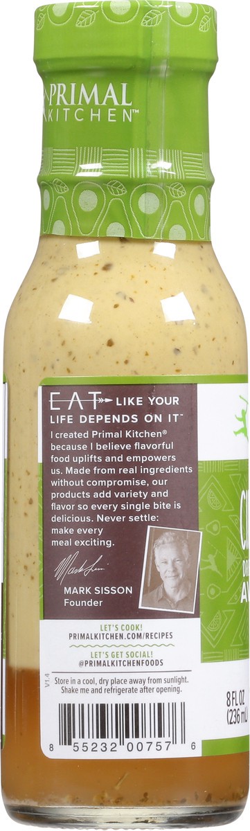 slide 7 of 13, Primal Kitchen Cilantro Lime Dressing & Marinade 8 fl oz, 8 fl oz