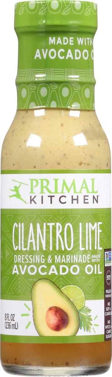 slide 1 of 13, Primal Kitchen Cilantro Lime Dressing & Marinade 8 fl oz, 8 fl oz