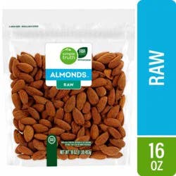 Simple Truth Raw Almonds 16 oz