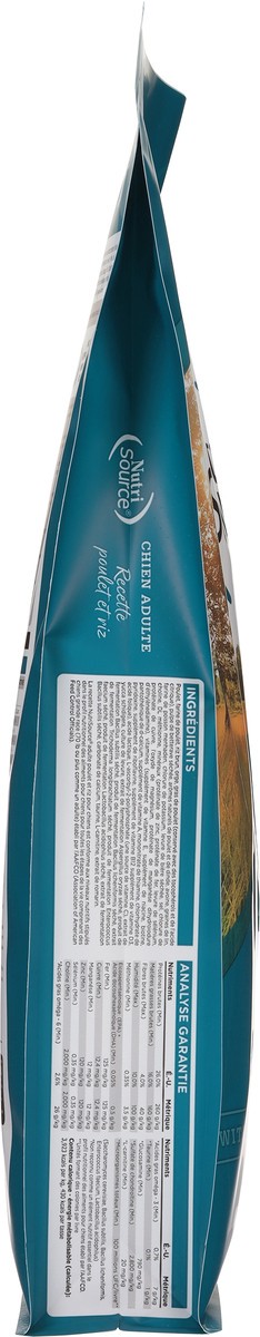 slide 5 of 14, NutriSource with Wholesome Grains Adult Chicken & Rice Recipe Dog Food 12 lb, 12 lb