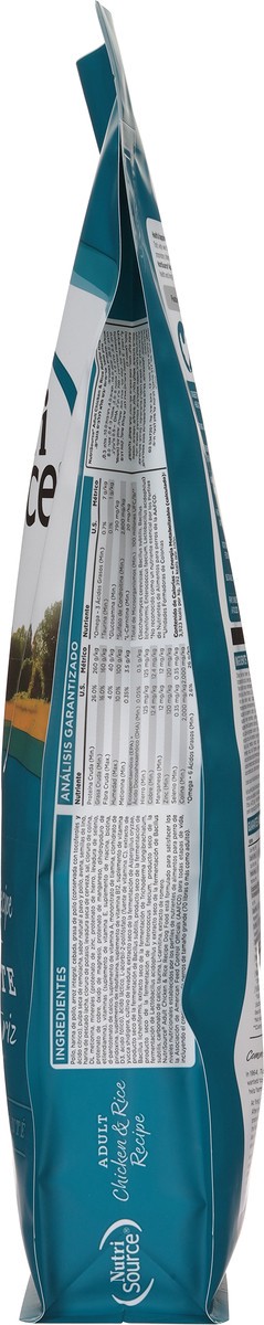 slide 11 of 14, NutriSource with Wholesome Grains Adult Chicken & Rice Recipe Dog Food 12 lb, 12 lb