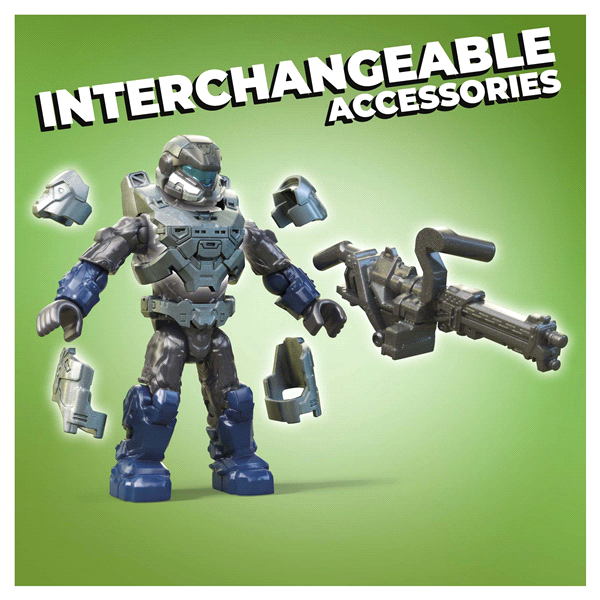 slide 24 of 25, Mega Construx Halo Spartan Helmet Assortment, 1 ct