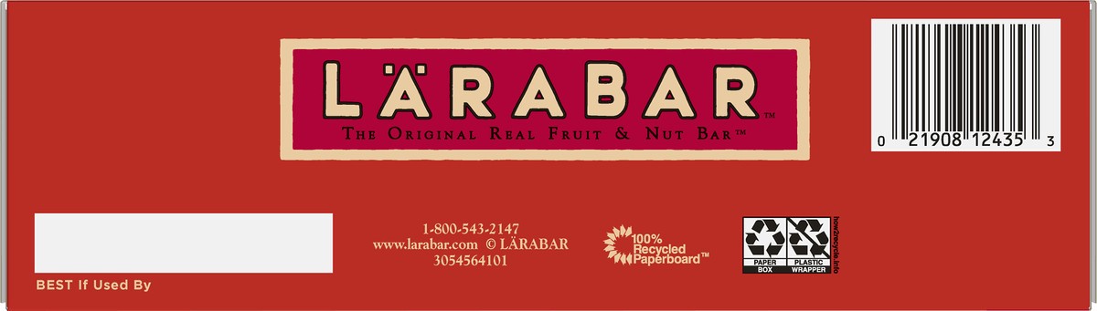 slide 7 of 9, LÄRABAR Cashew Cookie, Gluten Free Vegan Fruit & Nut Bars, 1.7 oz, 18 ct, 18 ct