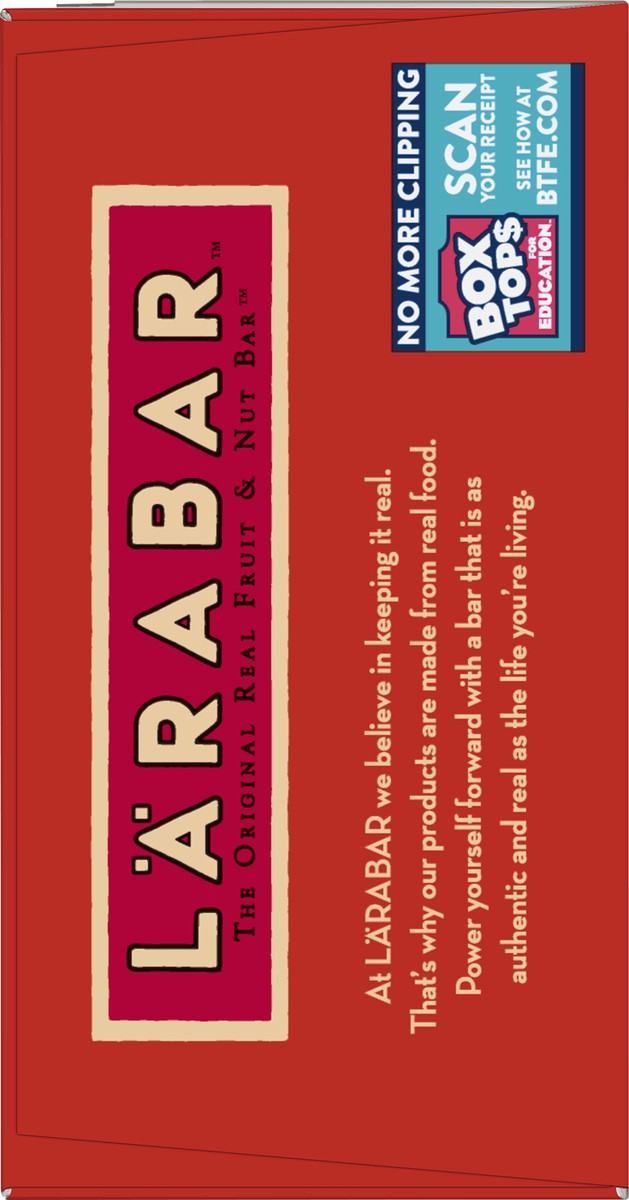 slide 9 of 9, LÄRABAR Cashew Cookie, Gluten Free Vegan Fruit & Nut Bars, 1.7 oz, 18 ct, 18 ct