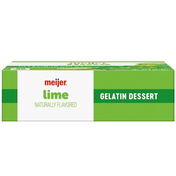 slide 28 of 29, Meijer Lime Gelatin, 3 oz