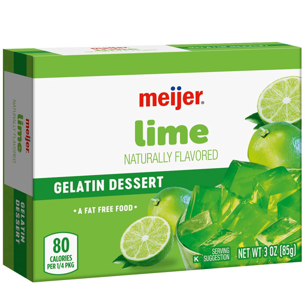 slide 5 of 29, Meijer Lime Gelatin, 3 oz