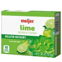 slide 7 of 29, Meijer Lime Gelatin, 3 oz