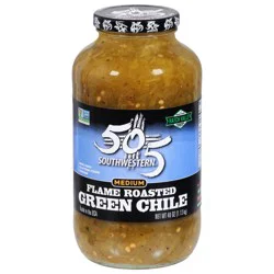 505 Southwestern Flame Roasted Hatch Valley Medium Green Chile 40 oz