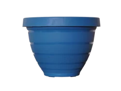 The HC Companies Istan Blue Planter, 12 in